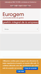 Mobile Screenshot of eurogemasesores.com