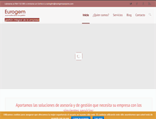 Tablet Screenshot of eurogemasesores.com
